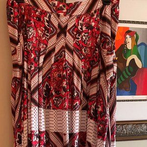 Free People Boho Print Skirt - Size 6